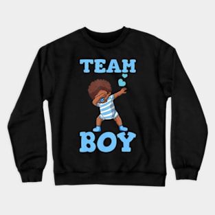 Gender Reveal Party Team Boy Crewneck Sweatshirt